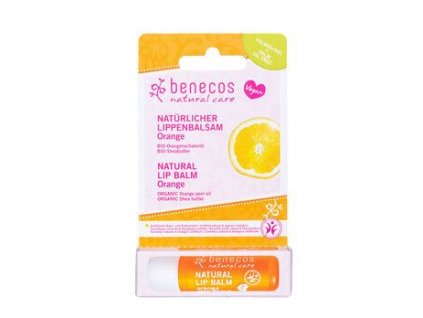 Benecos Balzam na pery pomaranč 4,8g eco