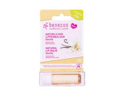 Benecos Balzam na pery vanilka 4,7g eco