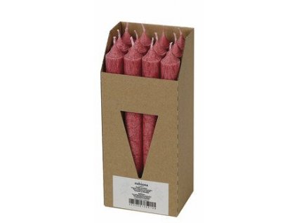 Eubiona Candle burgundy 22x 210 mm eco