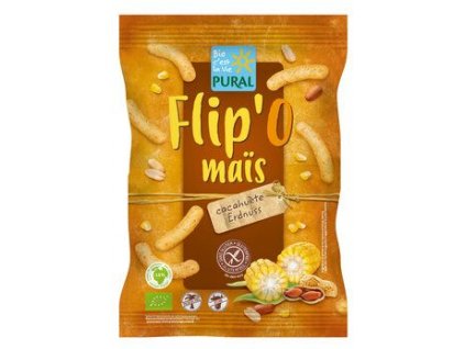 Pural Erdnusschips 100g bio