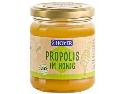 Propolis Hoyer w miodzie 250g ekologiczny