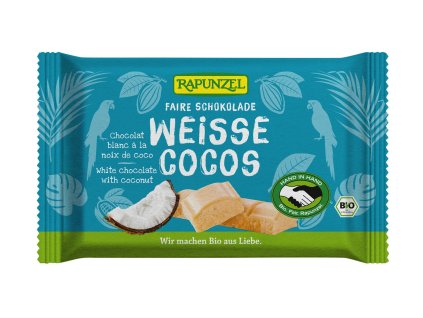White chocolate with coconut - Rapunzel 100g