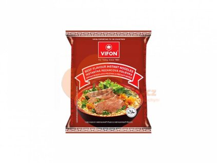 VIFON Instantní nudlová polévka - hovězí 60g