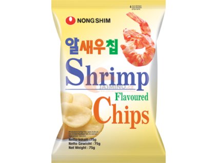 NONGSHIM krevetové lupínky 75g