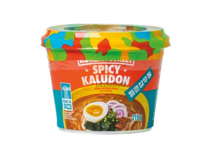 KOREAN STREET inst. polévka Kaludon Spicy v misce 215g