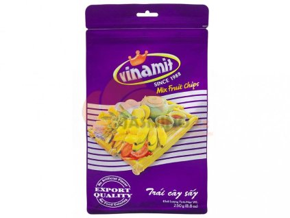 vinamit chipsy z mix druhu ovoce 250g 1