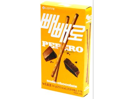 lotte pepero nude chocolate 50g