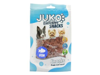 Salmon in Heart Shape JUKO Snacks 70 g