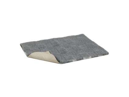 Vetbed protišmyk / Drybed šedá skladaný vzor 100 x 75 cm, vlas 30 mm
