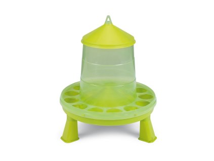 Poultry feeder with legs (lime edition) 2 kg