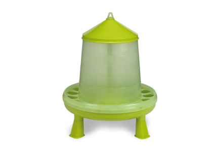 Geflügelfutterautomat mit Beinen (Limetten-Edition) 8 kg