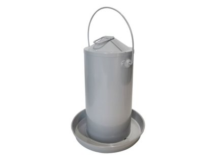 Metal poultry drinker 4 l
