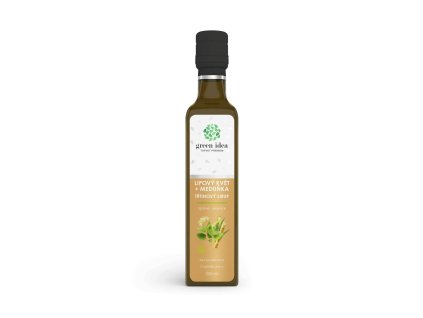 Sirop de trestie Floare de tei + balsam de lamaie 250ml GREEN IDEA