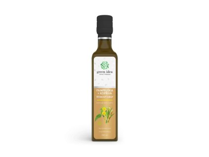 Syrop z trzciny cukrowej Mniszek lekarski + Pokrzywa 250ml GREEN IDEA