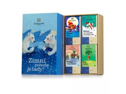 Ajándékdoboz teák BIO-Winter Wellbeing SONNENTOR