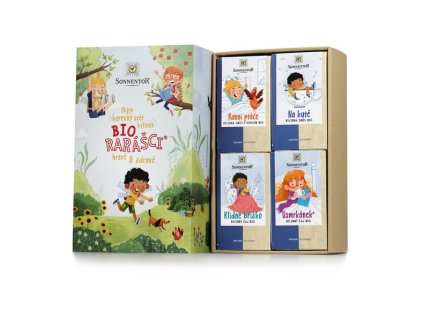 Ajándékdobozban BIO-Bioraści SONNENTOR teák