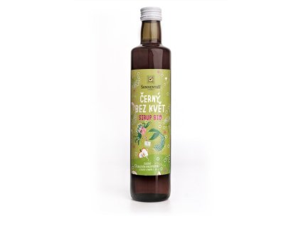 Sirup Černý bez květ 500ml BIO SONNENTOR