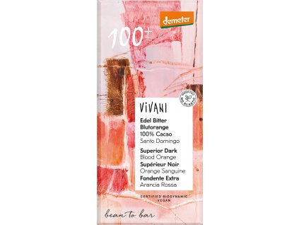 Organic bitters 100% with blood orange VIVANI 90 g