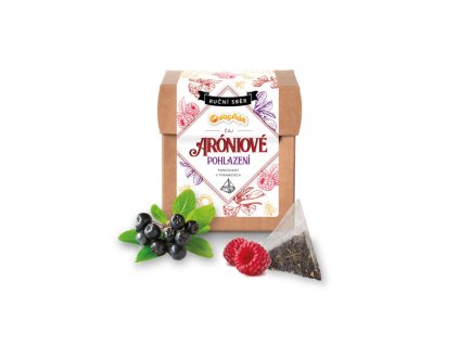 VÝPRODEJ!!!Čaj ovocný aróniové pohlazení 12 x 4 g OVOCŇÁK