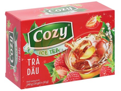 COZY instantní čaj - jahoda 240g