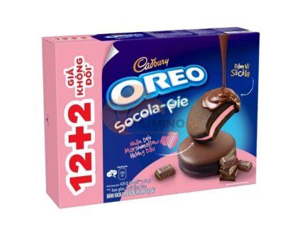 oreo socola pie prichut jahoda 420g