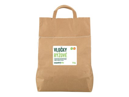 REDUCERE!!!Fulgi de orez 5 kg BIO COUNTRY LIFE