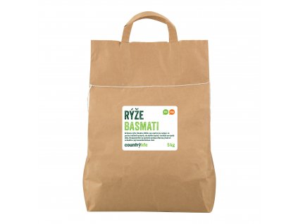 Basmati rizs 5 kg BIO COUNTRY LIFE