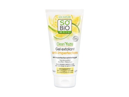 Bőrradír gél Clean Yuzu 150 ml BIO SO'BiO étic