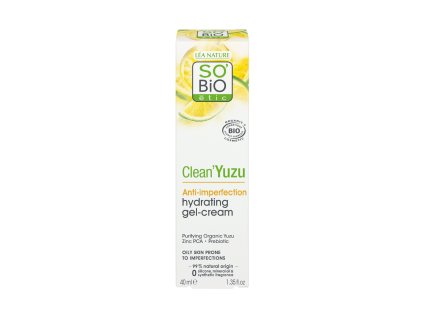Żel-krem nawilżający Clean Yuzu 40 ml BIO SO'BiO étic