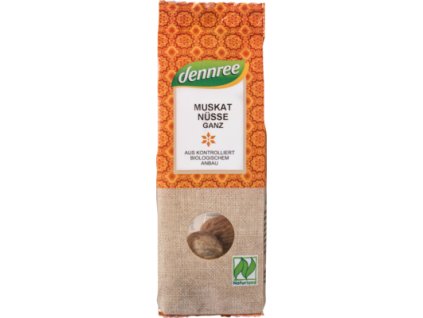 Dennree Muškátový oříšek celý (3 ks) bio