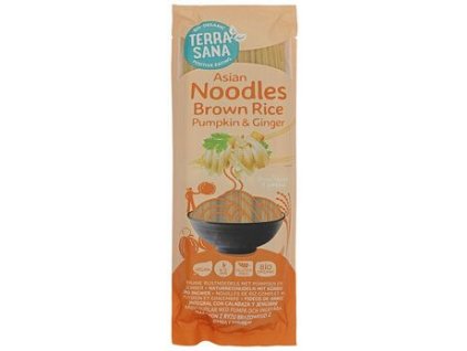 Terrasana Reisnudeln aus Naturreis mit Kürbis und Ingwer 250g Bio