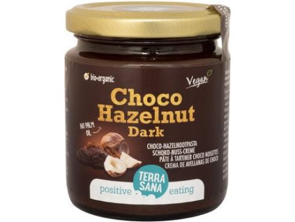 Terrasana mogyorókrém étcsokoládéval 250g bio