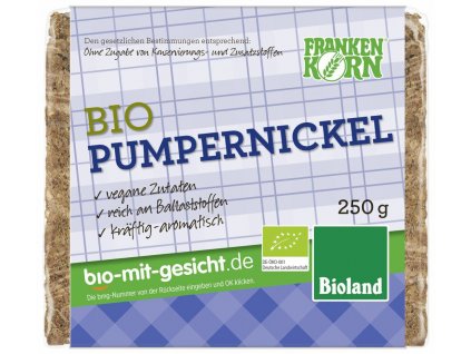 Frankenkorn Pumpernickel 250g bio