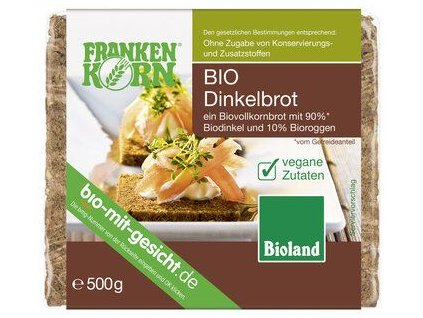 Frankenkorn Celozrnný špaldový chlieb 500g bio