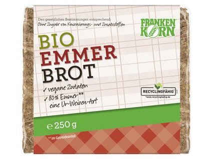 Frankenkorn Celozrnný pšenično-ražný chlieb 250g bio