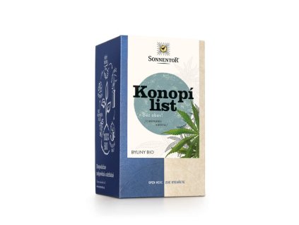 Była herbata. porcja dwupokojowa Liść konopi 27g BIO SONNENTOR