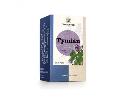 Herbal tea. portion. two-compartment. Thyme 21.6g BIO SONNENTOR