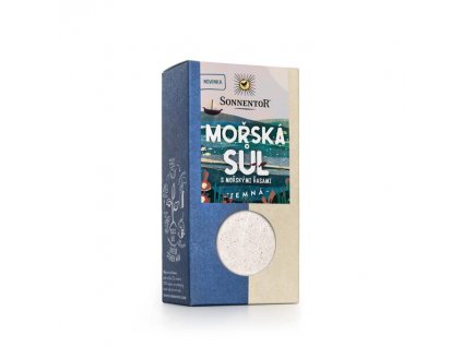 Sůl mořská s moř. řasami obsahující jód 150g SONNENTOR