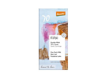 Czekolada gorzka 70% - Vivani 90g