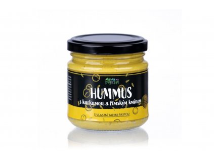 Hummus s kurkumou a římským kmínem - The Pelikans 170g