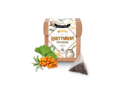 VÝPRODEJ!!!Čaj ovocný rakytníkový životabudič 12 x 4 g OVOCŇÁK