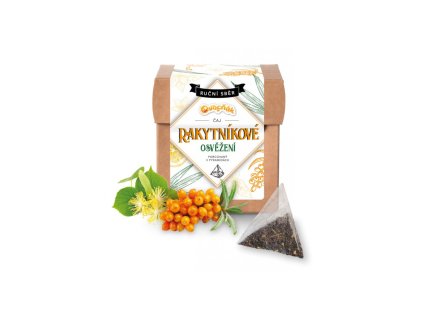 VÝPRODEJ!!!Čaj ovocný rakytníkové osvěžení 12 x 4 g OVOCŇÁK