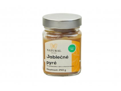 Pyré jablečné - bez přidaného cukru a konzervantů - Natural 250g