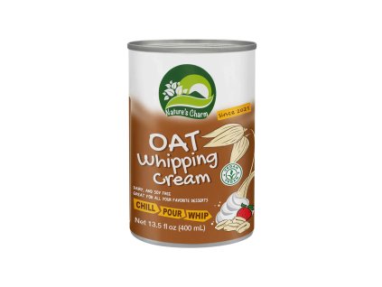 Oatmeal whipping cream 400 ml NATURE'S CHARM