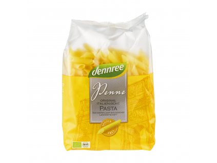 Těstoviny penne kukuřično-rýžové 500 g BIO DENNREE