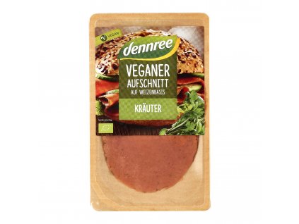 Salám veganský s bylinkami 90 g BIO DENNREE