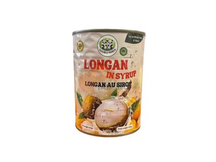 DOUBLE PANDA Longan konzerv szirupban 567g