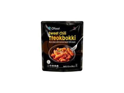 OFOOD Ryžové koláčiky s kórejskou sladkou čili omáčkou Tteobokki 290g