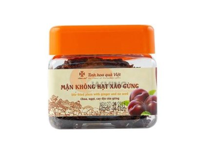HA ANH sweet and sour seedless plums with ginger 250g