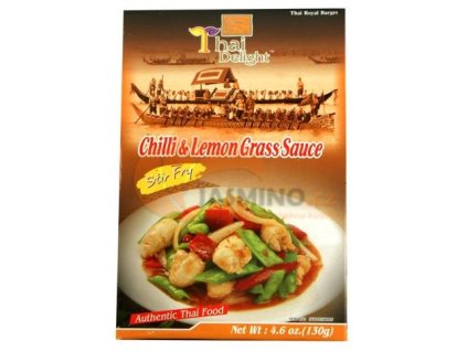 THAI DELIGHT omáčka z chilli papriky a citronové trávy 130g